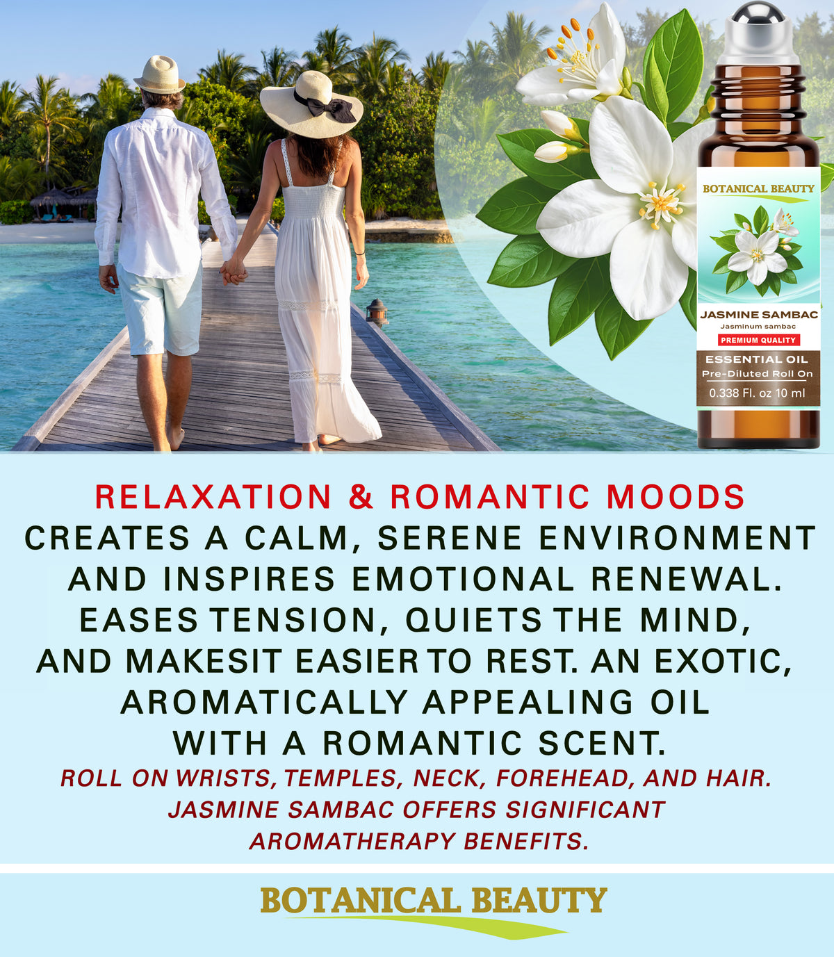 Jasmine Sambac Essential Oil Roll on