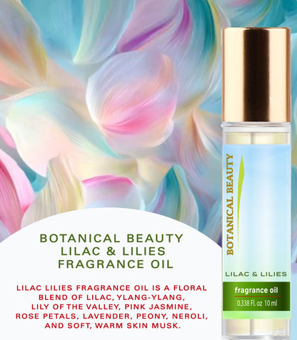 Aceite aromático de lirios lilas