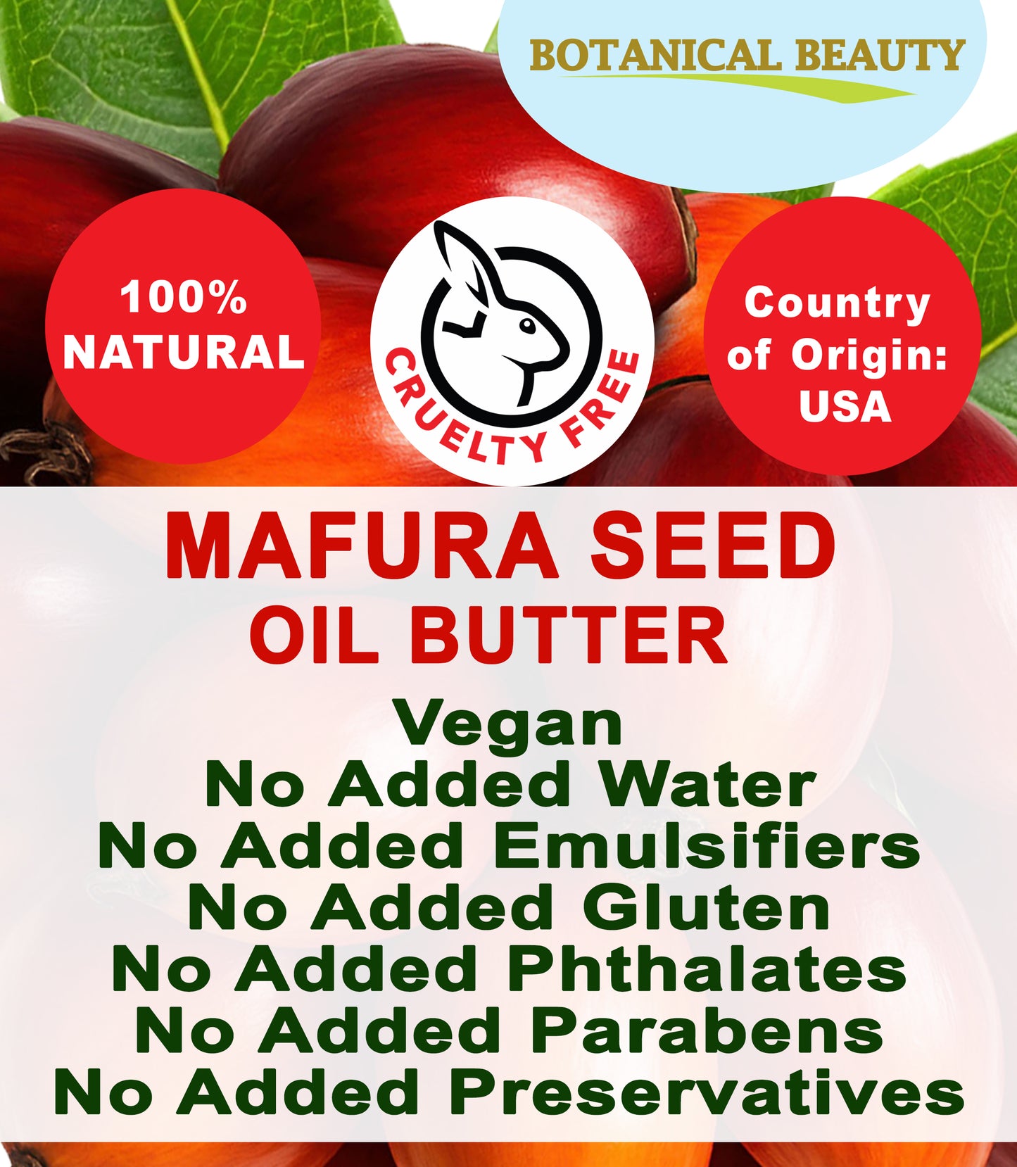 Mafura Seed Oil Butter