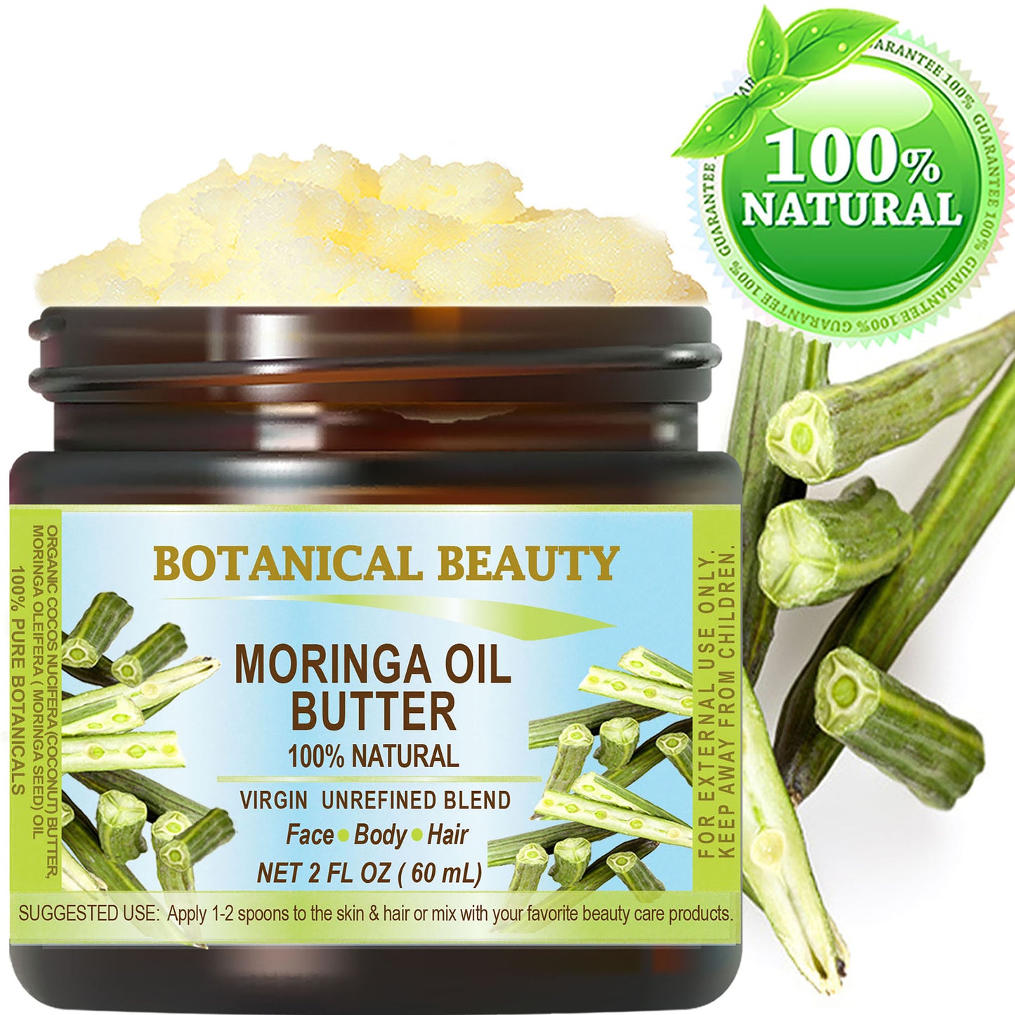 Mantequilla de aceite de moringa