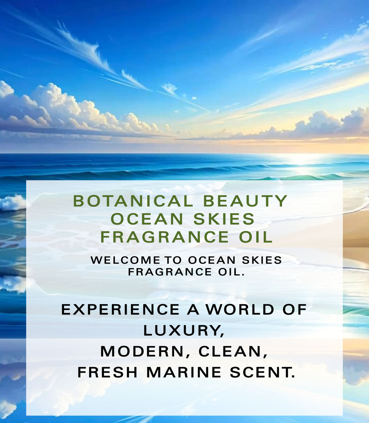 Ocean Skies Fragrance Oil