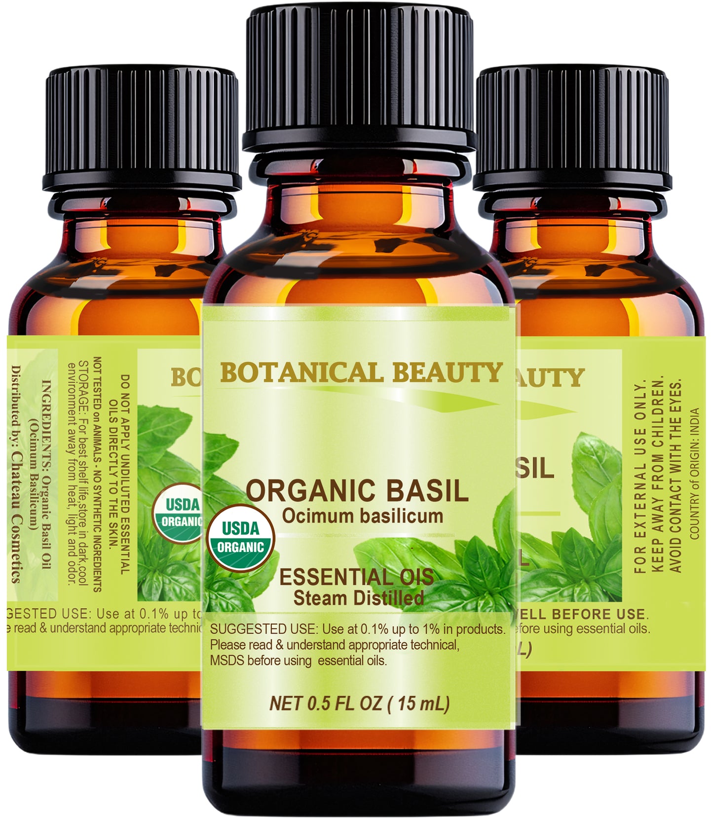 Organic Basil Essential Oil