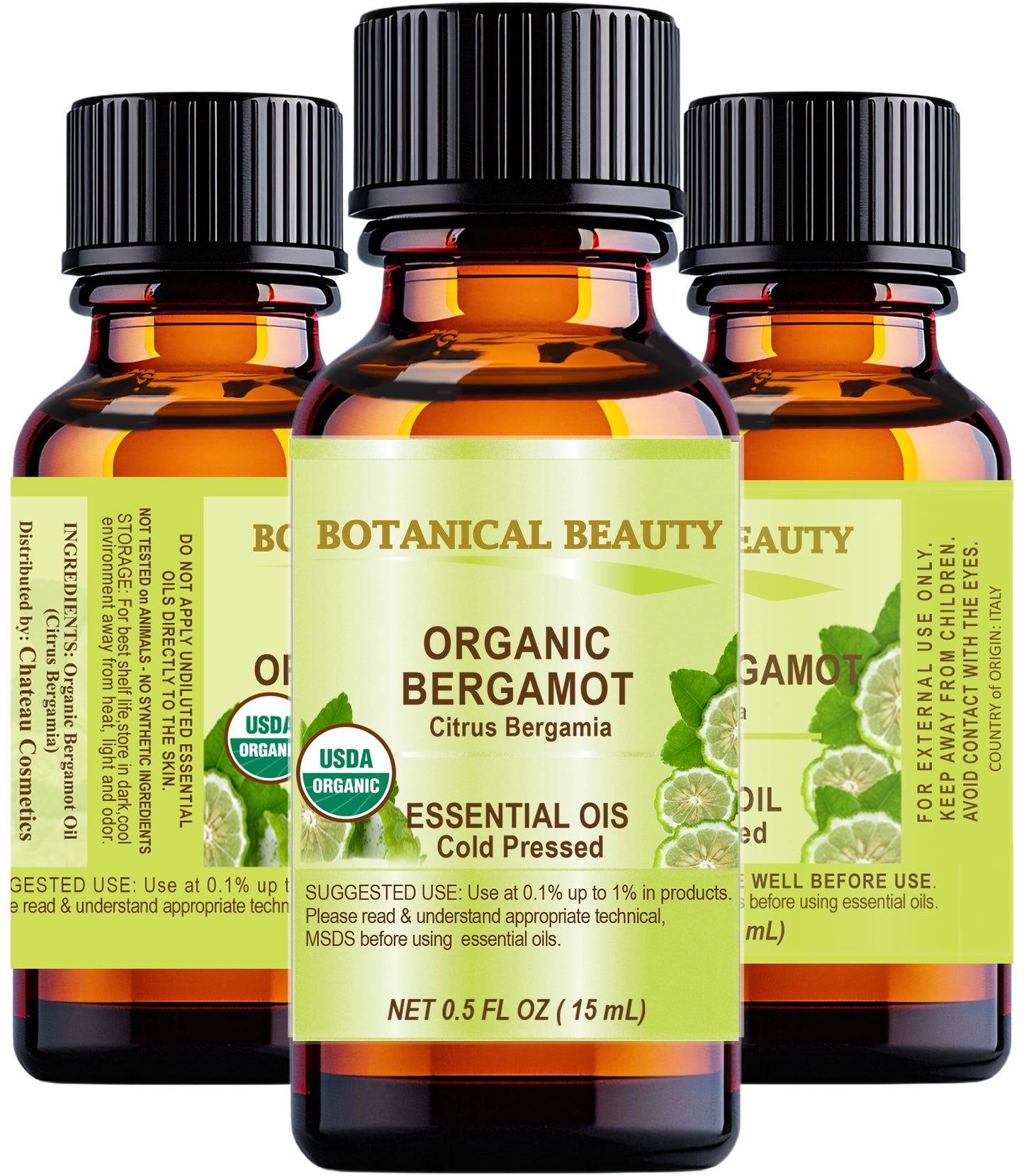 Organic Bergamot Essential Oil