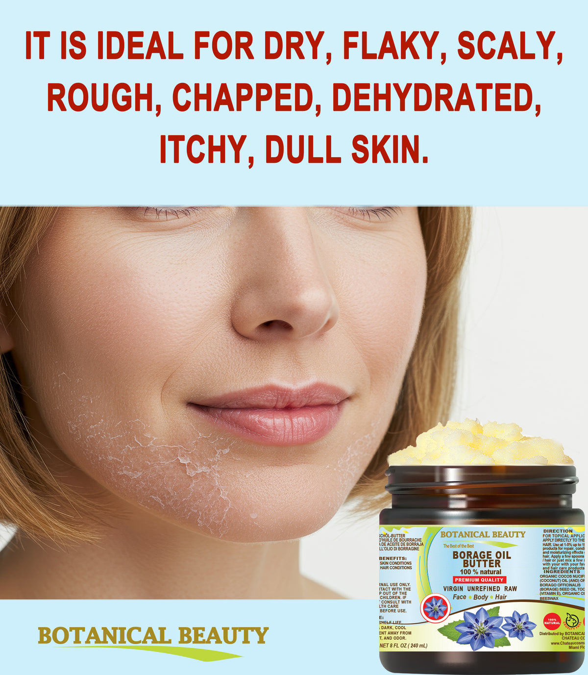 Borage Oil Butter