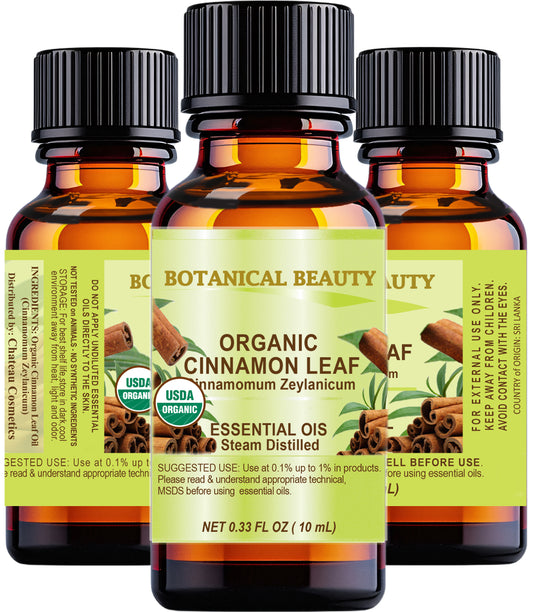 Aceite esencial de hoja de canela orgánica