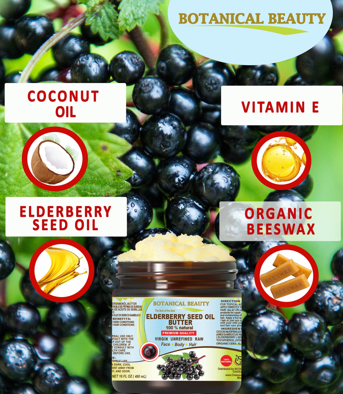 Elderberry Oil Butter