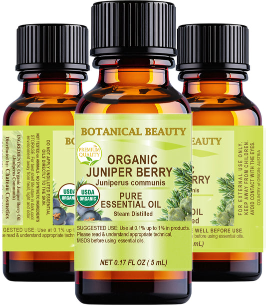 Aceite esencial de bayas de enebro orgánico