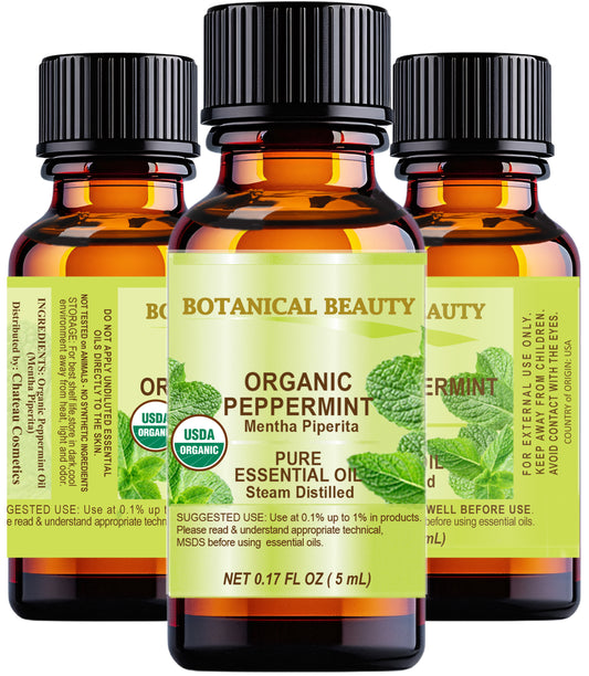 Aceite esencial de menta orgánica
