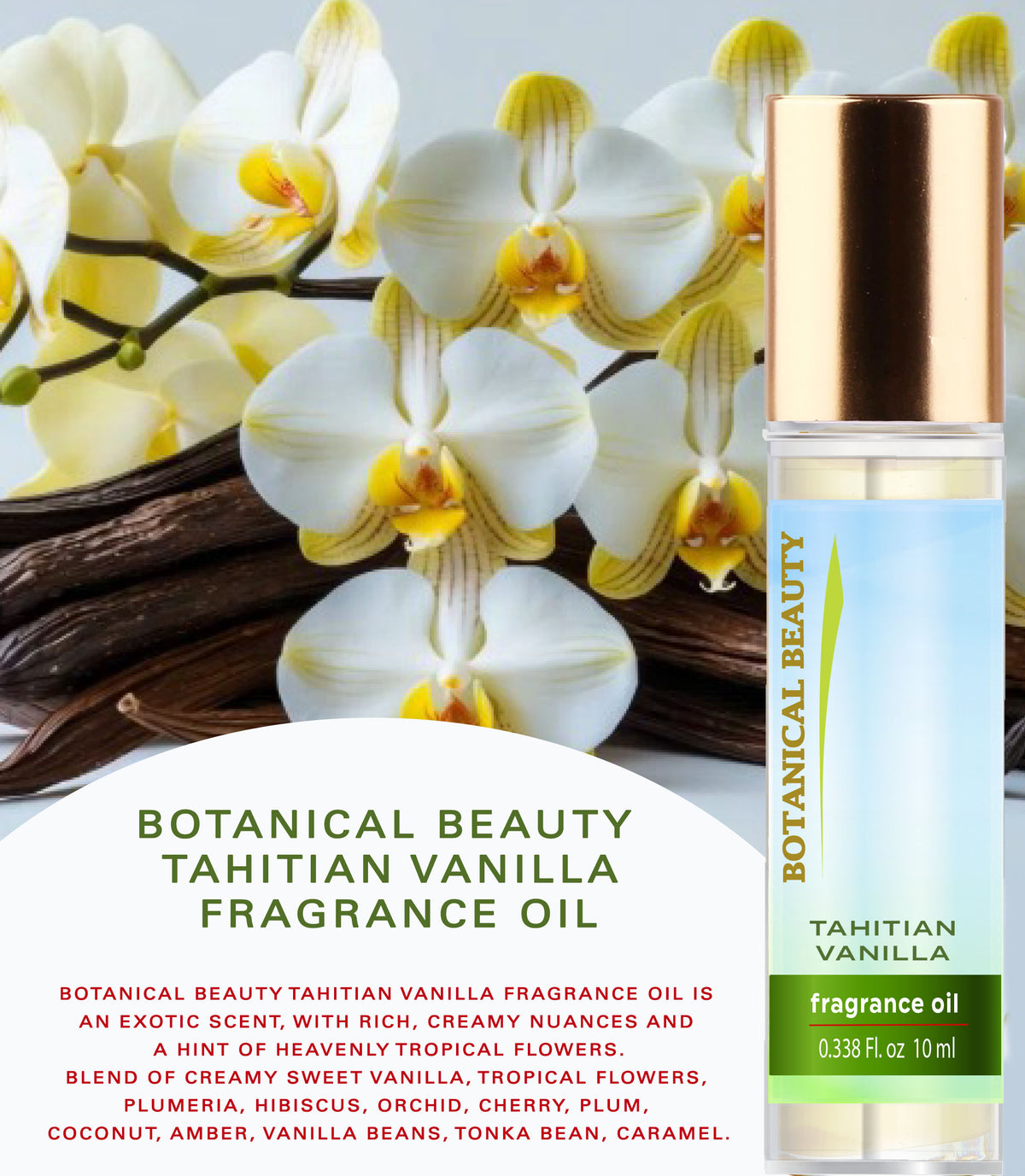 Aceite aromático de vainilla de Tahití