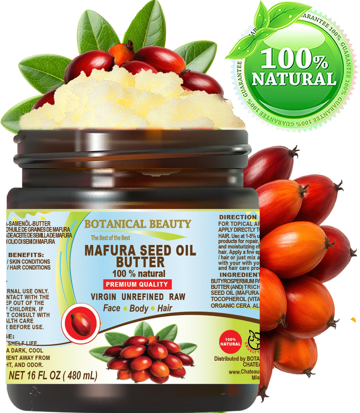 Mafura Seed Oil Butter