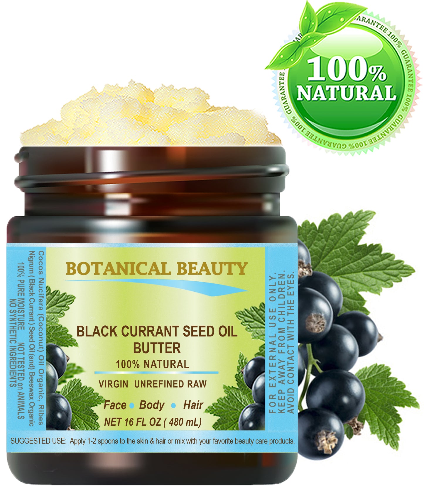 Black Currant Seed Oil Butter