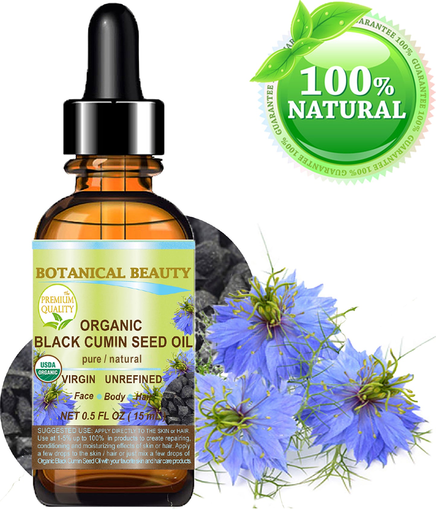 Organic Black Cumin Seed Oil