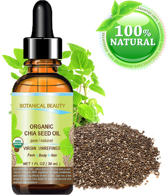 Organic Chia Seed Oil