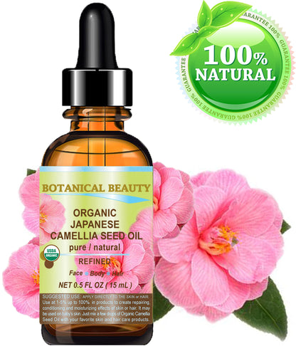 Organic Japanese Camellia Seed Oil