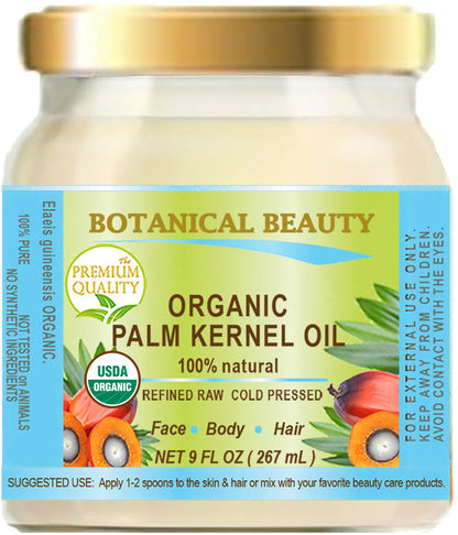 coconut oil and palm kernel oil Botanical Beauty Organic Palm Kernel Oil – Chateau Cosmetics Botanical Beauty