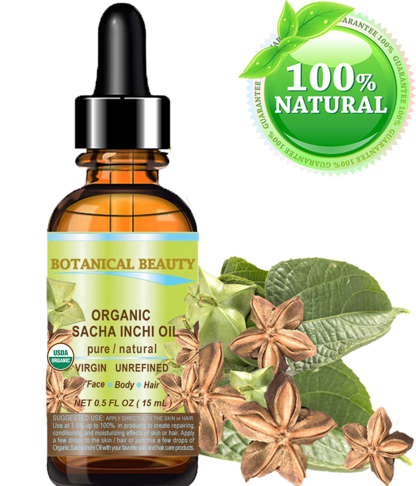 Organic Sacha Inchi Oil