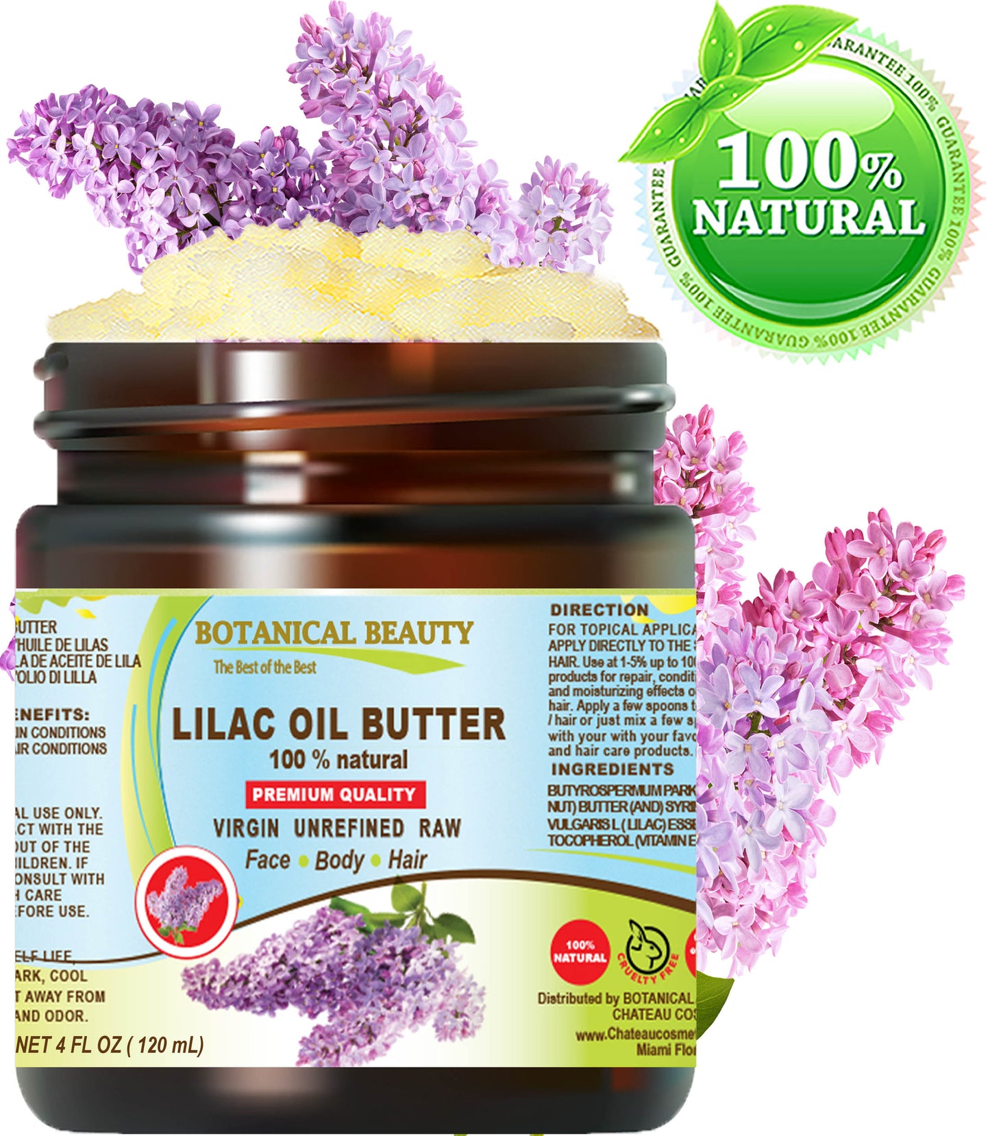 Lilac Oil Butter