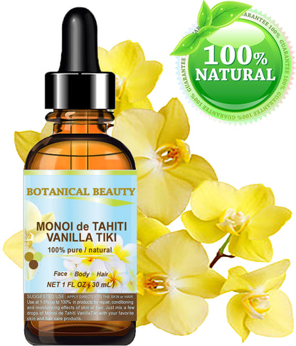 Monoi de Tahiti Oil Vanilla Tiki