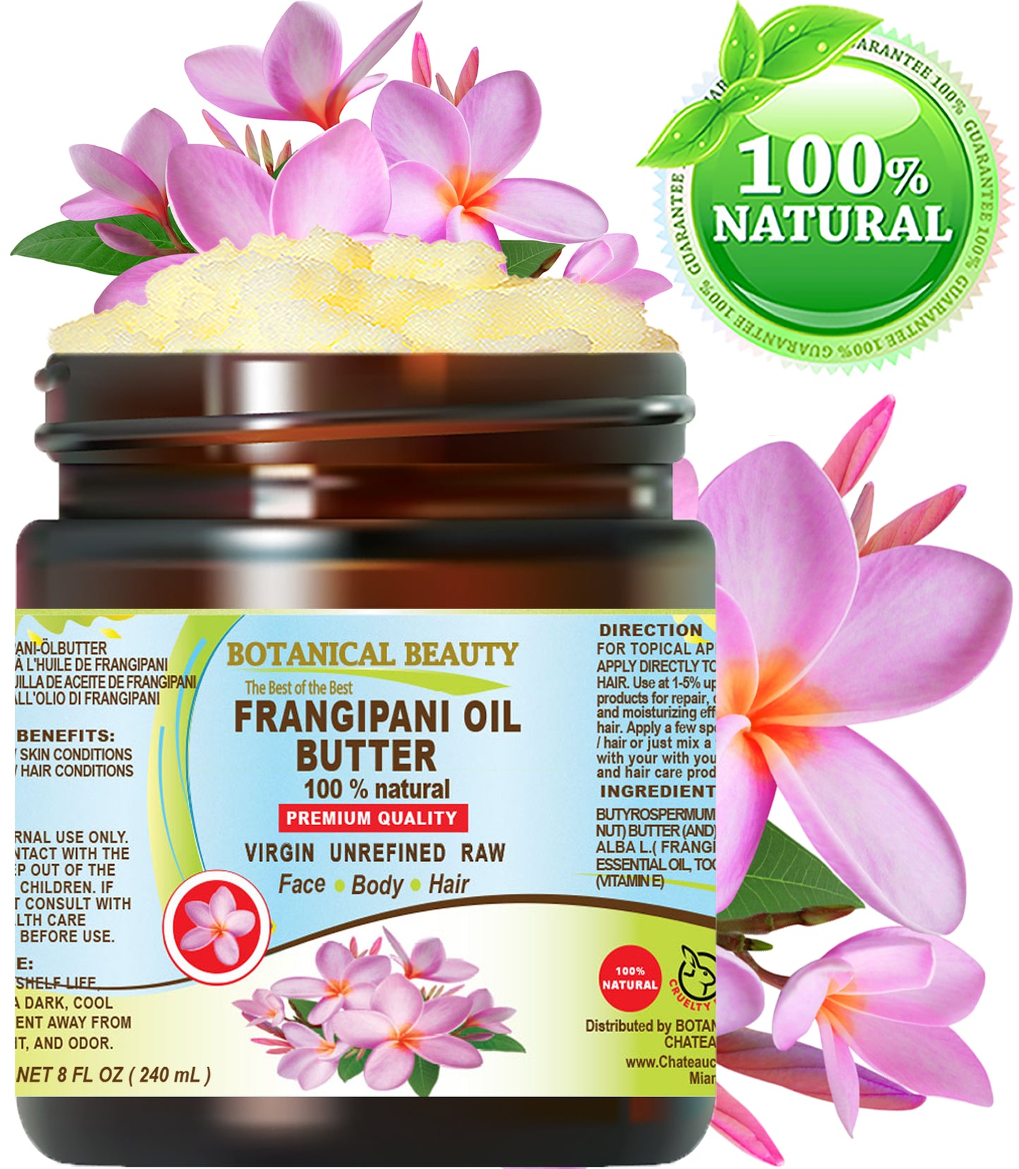Frangipani Oil Butter