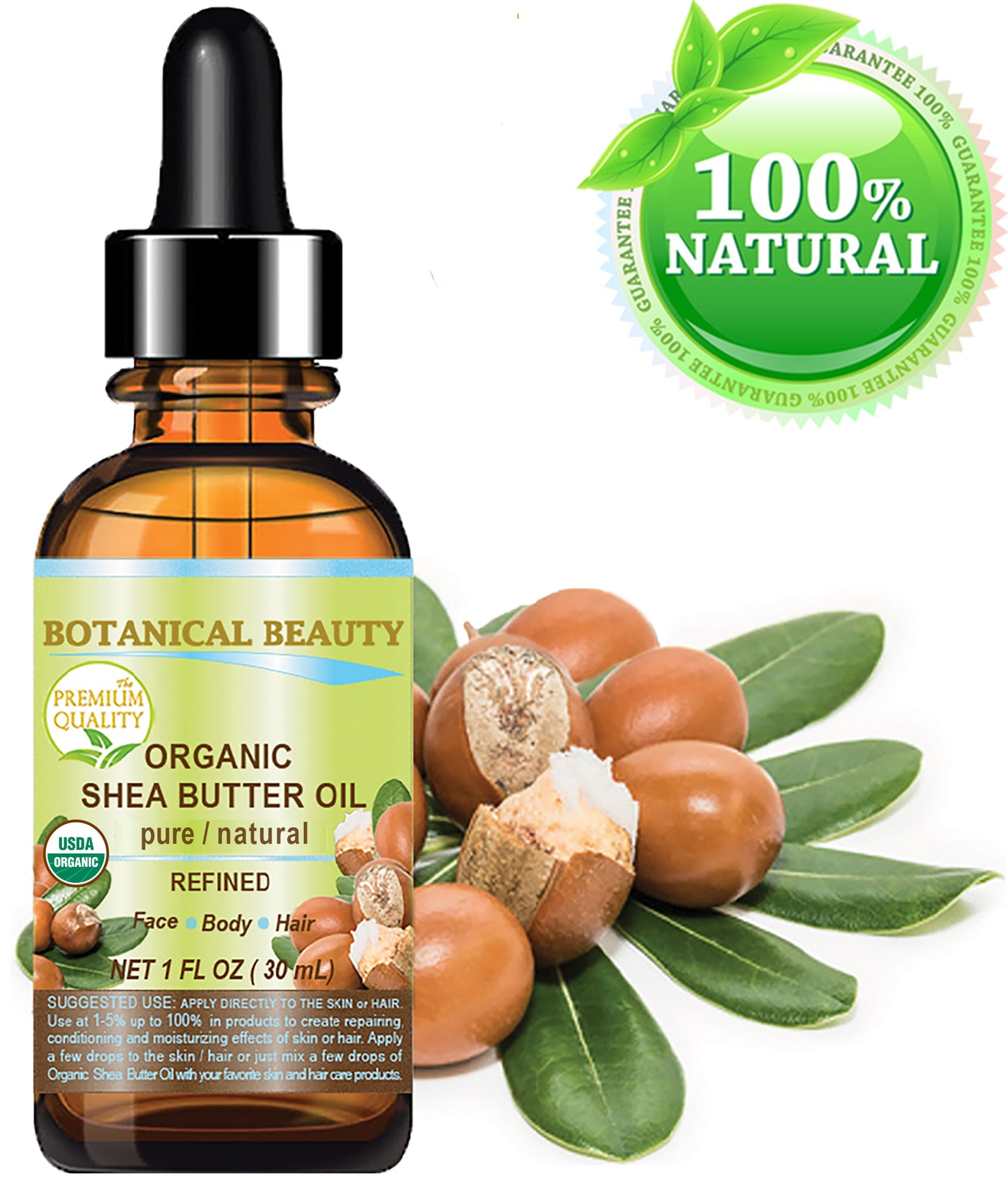 Aceite de manteca de karité orgánico