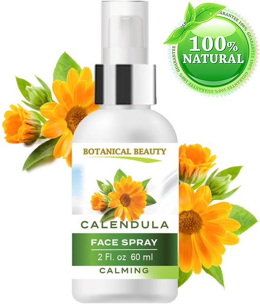 Spray facial calmante de caléndula