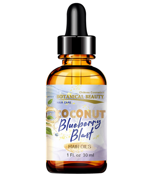 Coconut Blueberry Blast Hair Oils 1 Fl Oz - 30 ml.