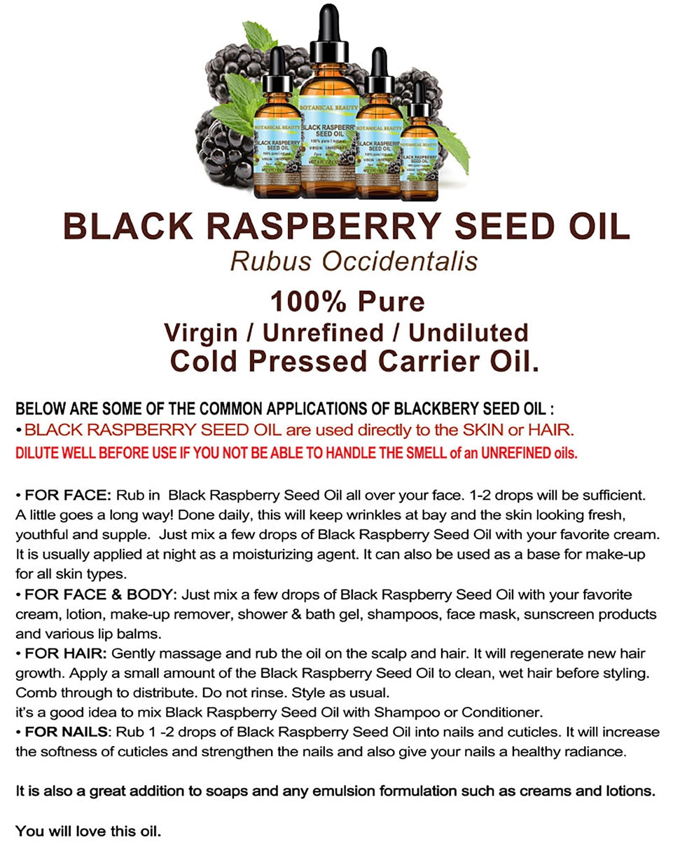 Black Raspberry Seed Oil