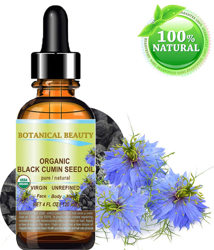 Organic Black Cumin Seed Oil
