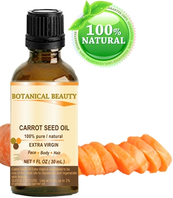 100% Pure Egyptian Carrot Seed Extra Virgin Oil (Cold Pressed